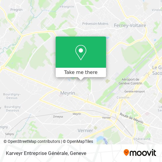 Karveyr Entreprise Générale map