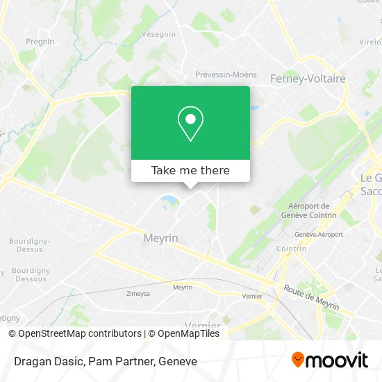 Dragan Dasic, Pam Partner map