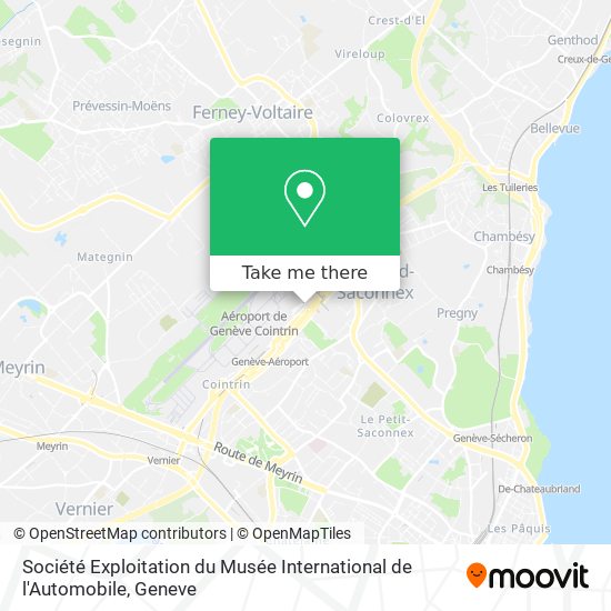 Société Exploitation du Musée International de l'Automobile map