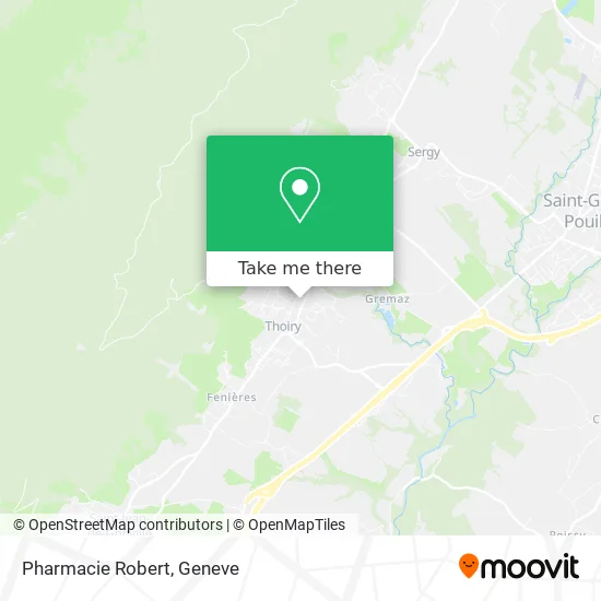 Pharmacie Robert map