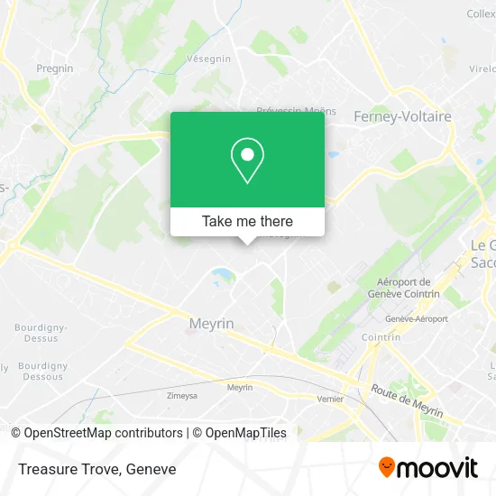 Treasure Trove map