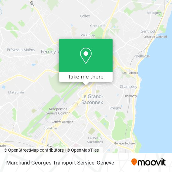 Marchand Georges Transport Service map