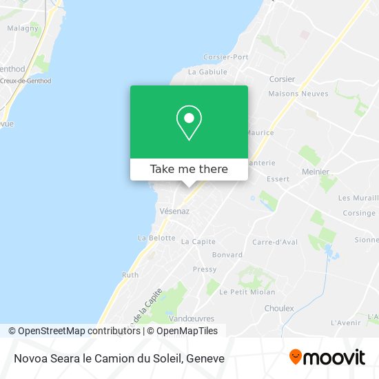 Novoa Seara le Camion du Soleil map