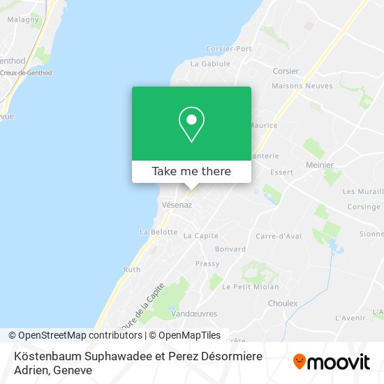 Köstenbaum Suphawadee et Perez Désormiere Adrien map