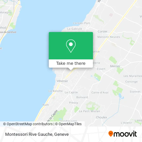 Montessori Rive Gauche map