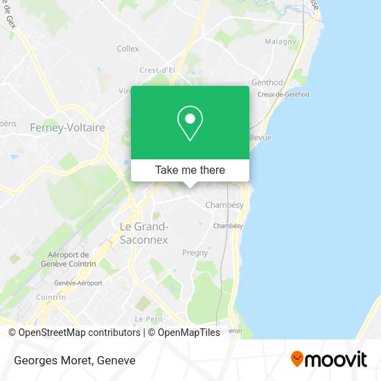 Georges Moret map