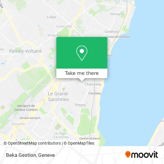 Beka Gestion map