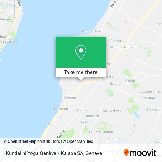 Kundalini Yoga Genève / Kalapa SA Karte