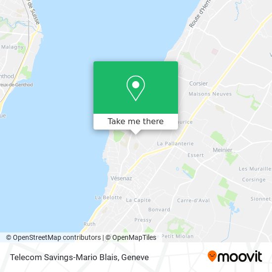 Telecom Savings-Mario Blais map