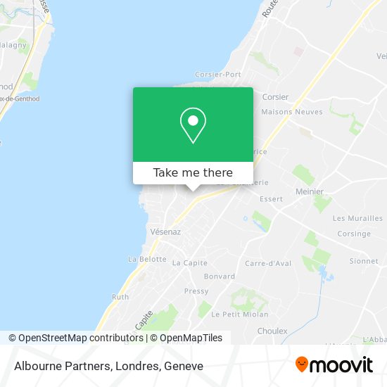 Albourne Partners, Londres map