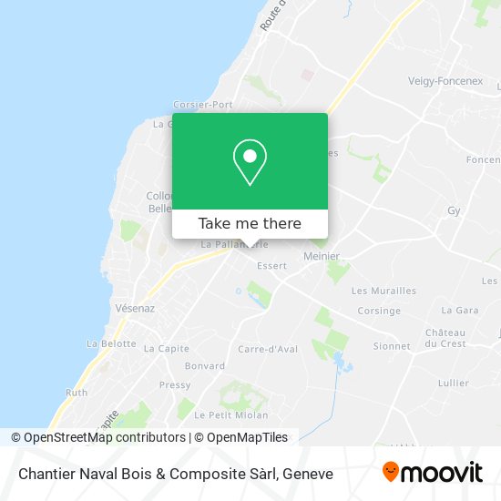 Chantier Naval Bois & Composite Sàrl map
