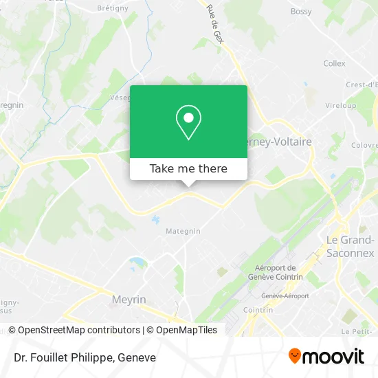 Dr. Fouillet Philippe map