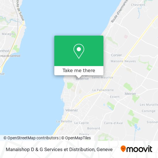 Manaïshop D & G Services et Distribution Karte