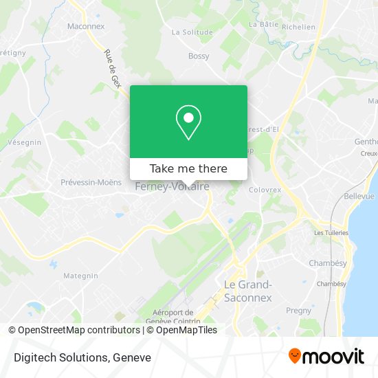 Digitech Solutions map