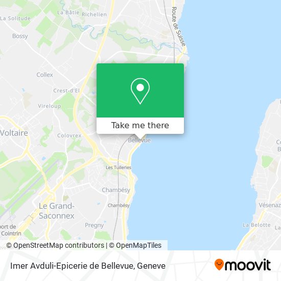 Imer Avduli-Epicerie de Bellevue map