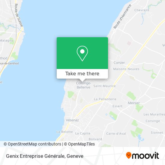 Genix Entreprise Générale map