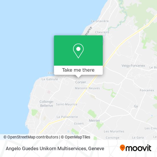 Angelo Guedes Unikorn Multiservices map