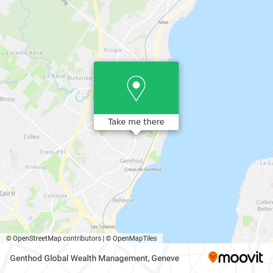 Genthod Global Wealth Management map