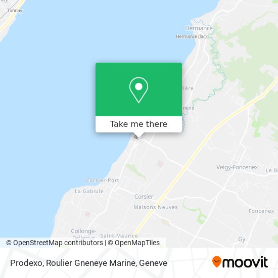 Prodexo, Roulier Gneneye Marine map