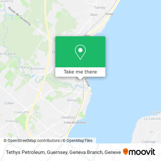 Tethys Petroleum, Guernsey, Geneva Branch map