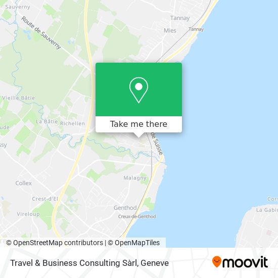 Travel & Business Consulting Sàrl map