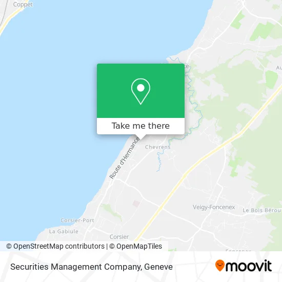 Securities Management Company map