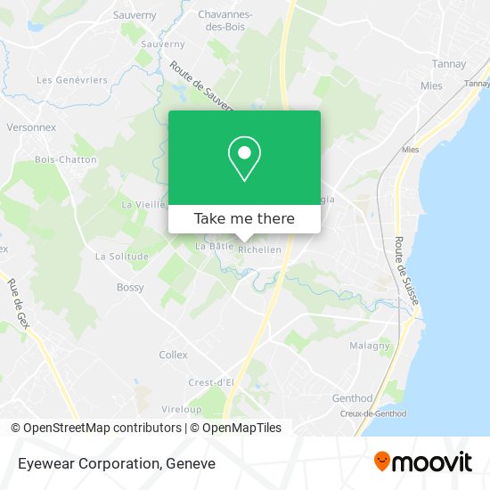 Eyewear Corporation map