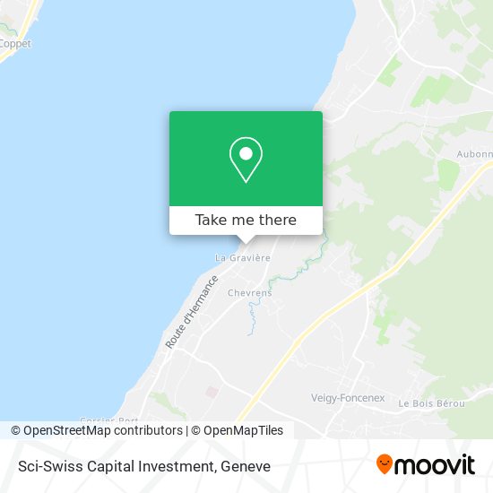 Sci-Swiss Capital Investment Karte