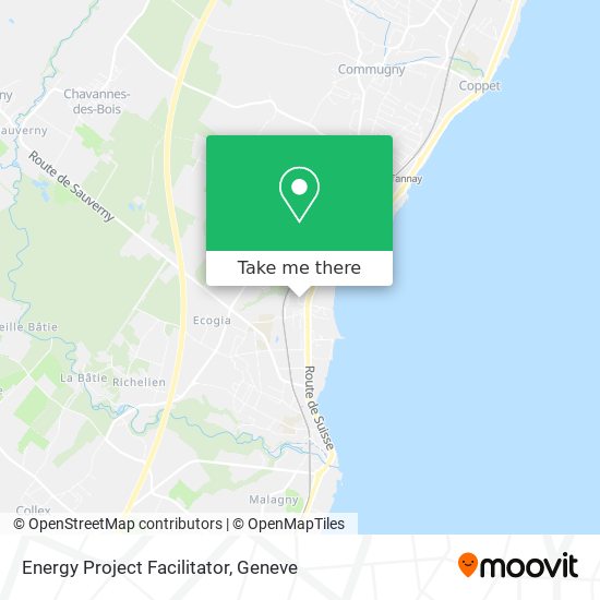 Energy Project Facilitator map