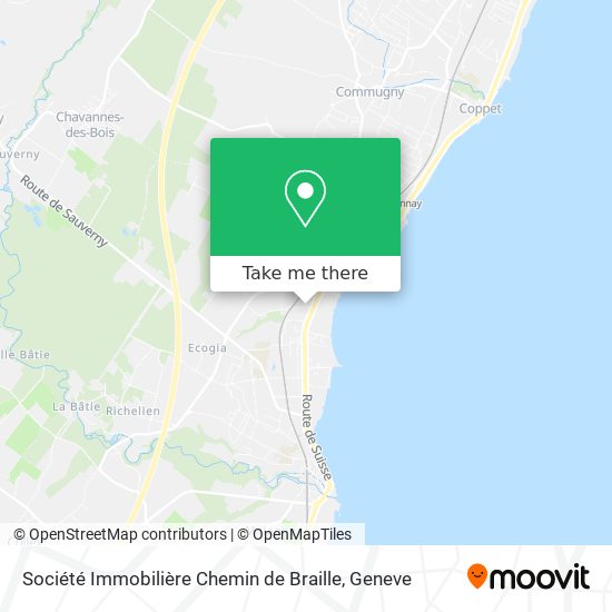 Société Immobilière Chemin de Braille map