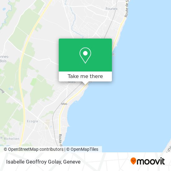 Isabelle Geoffroy Golay map