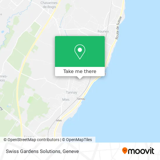 Swiss Gardens Solutions map