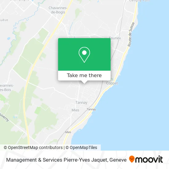 Management & Services Pierre-Yves Jaquet map
