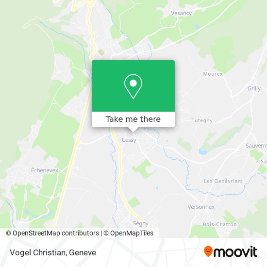 Vogel Christian map