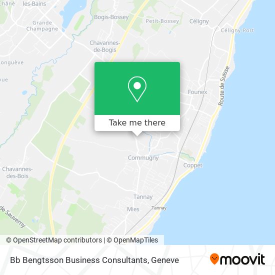 Bb Bengtsson Business Consultants map