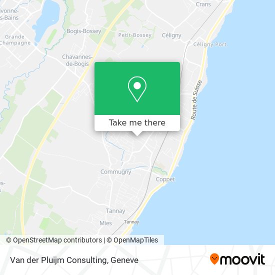 Van der Pluijm Consulting map