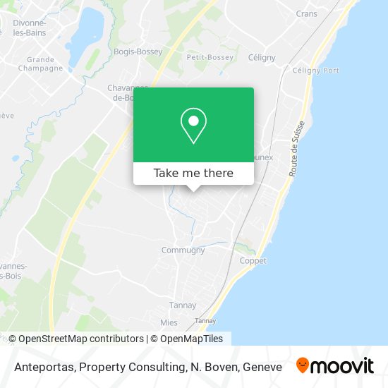 Anteportas, Property Consulting, N. Boven map