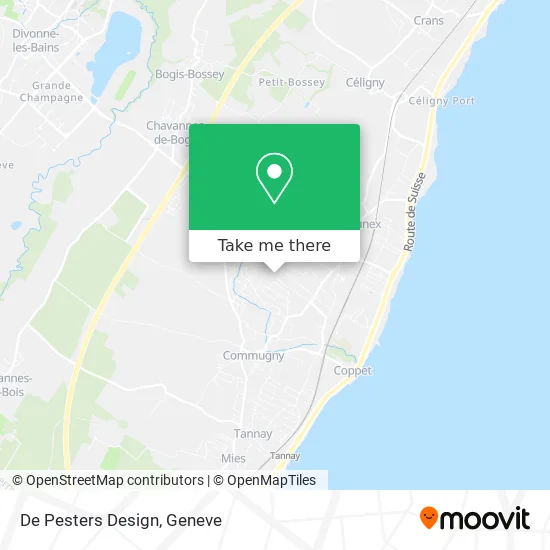 De Pesters Design map