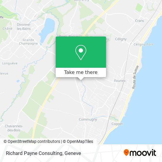 Richard Payne Consulting map