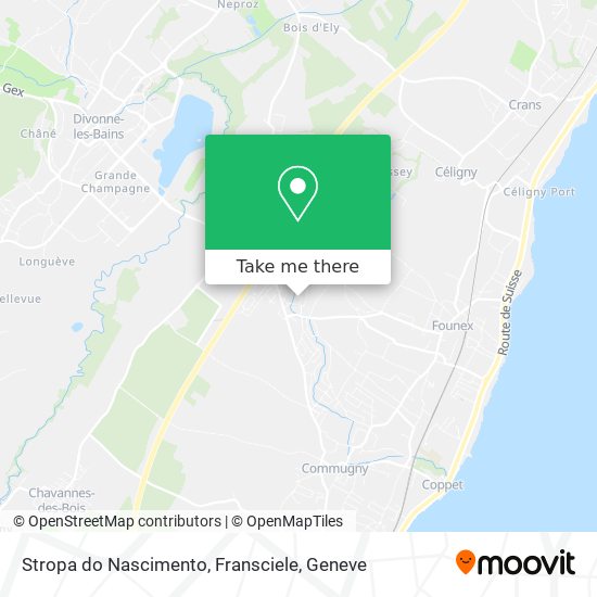 Stropa do Nascimento, Fransciele map