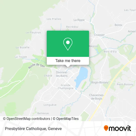 Presbytère Catholique map