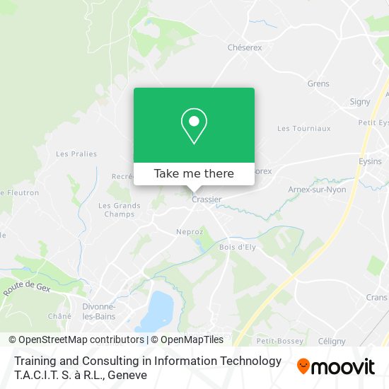 Training and Consulting in Information Technology T.A.C.I.T. S. à R.L. map