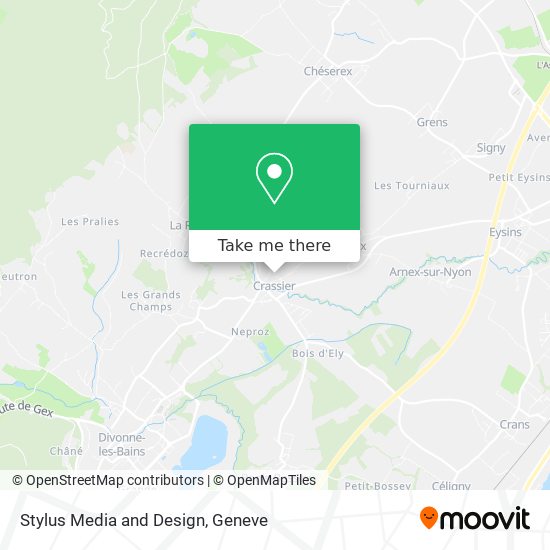 Stylus Media and Design map