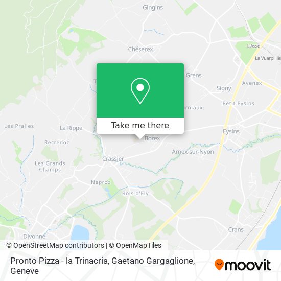 Pronto Pizza - la Trinacria, Gaetano Gargaglione map