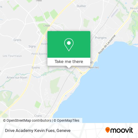 Drive Academy Kevin Fues map