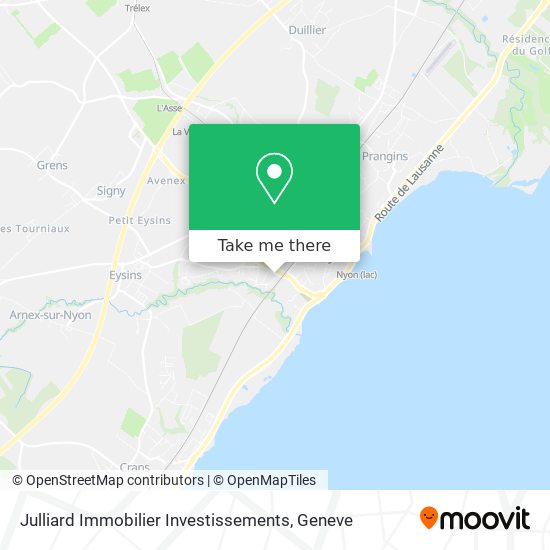 Julliard Immobilier Investissements map