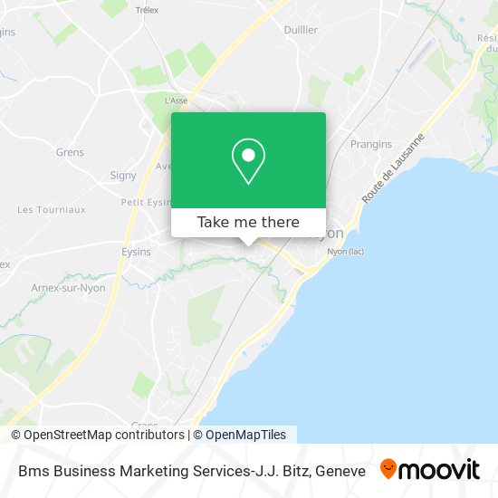 Bms Business Marketing Services-J.J. Bitz map