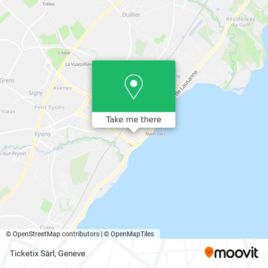 Ticketix Sàrl map