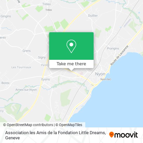 Association les Amis de la Fondation Little Dreams map