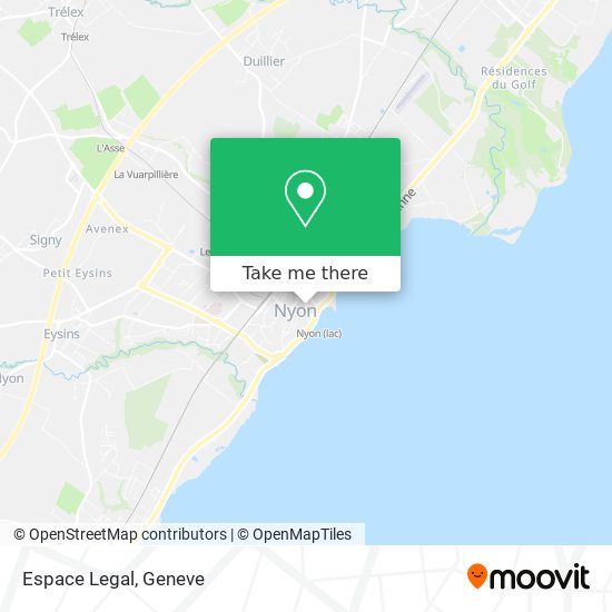 Espace Legal map